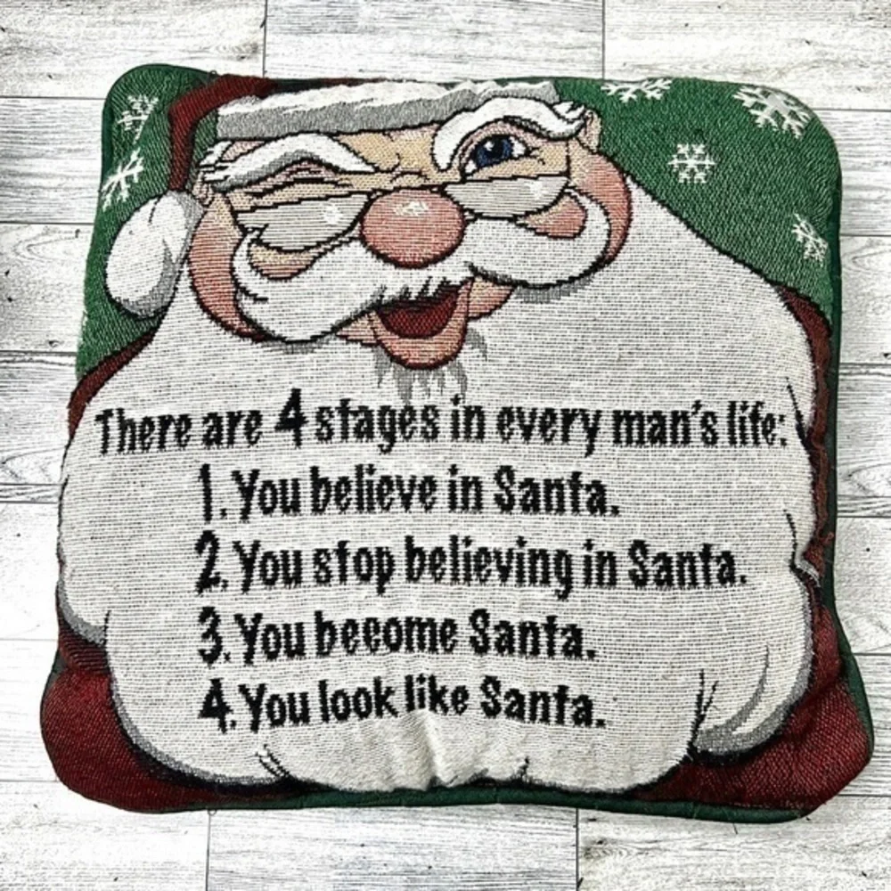 Vintage santa humor